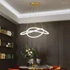 Lampadari moderni semplici canti creativi a led il lampadario soggiorno tavolo da pranzo tavolo da pranzo cucina decorazione per la casa illuminazione interni