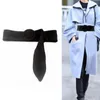 Belts Face Casual Decoration Strap Suede Fabric Waist Belt Round Buckle Waistband Wild Skirt Bands Ladies Dress Cummerbund