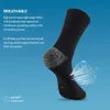 Sports Socks Men Waterproof Trekking Riding Ski Cycling Camping Fishing Hiking Snow Warm Thermal Winter Sock PORELLE MEMBRANES 230811