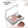 Eye Shadow Veecci Eyeshadow Palette Five Shades Matte Pearlescent Shimmer Powder Earth Color Long Lasting Makeup Pigment 230811