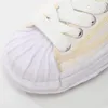 OGMaison Mihara Yasuhiro Chaussures Low Cut Toile Baskets pour Hommes Femmes MMY Sport Streetwear Designer Mode Entraîneurs Occasionnels Blanc Noir Gris Jaune Rouge Rose Avec Boîte