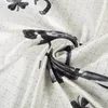 Lenços de corda de corda de 90 cm padrão de franjas matagorda lenço de lenço de lenço para xales de damas e acessórios de ferramentas