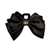 Clips Clips Designer Designer Grande Bow Knot High Grad -Grade Stitine Finitura Exquisito Clip Back Spoon Elegante Pan Gioielli NB9X