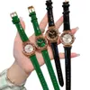 Designer Watchs Women Fashion Dress Watch Lady 6 couleurs Mouvement de quartz STRAPE DE CURTURE ACI