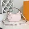 LVSITY LOUISEVIUTIONBAG Bagatelle Crossbody Bag Women Handväskor Purse äkta läder präglad bokstav blixtlås avlägsnande av handtag remmen vanlig koppling plånböcker