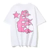 Hellstar 2023 marca de moda high street camiseta de manga curta Hellstar Shirt Paradise Girls Tee Laurins Street Style Hip-hop Designer Camiseta Y2k Top YNGH AI2X