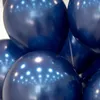 Decoration 10pcs 10inch 12inch luminous blue balloons dark blue balloon birthday wedding decor Valentine's Day blue balloon