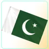 Drapeaux du Pakistan drapeaux nationaux de pays 3039X5039ft 100D Polyester de haute qualité avec deux œillets en laiton 2407491