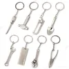 Keychains Simulation Hardware Tool KeyChain Metal Spanner sleutelhangtas hangersleutel Key Chains keyfob cadeau voor mannen vrouwen vriend