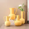 Vasen Tingke Nordic INS Style Potformkunst Keramik Vase Light Luxus moderne einfache Home Dekoration Ornamente