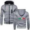 Sweat à capuche pour hommes Aprilia 2023 Sweat-shirt Hooded Homme Vestes Cotton Zipper Streetwear Sweat à capuche Windbreaker Harajuku Man manteaux