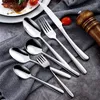 Dinnerware Sets Steak Spoon Fork Set High Quality Knife And Western Home Stainless Steel Tableware