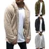 Vestes pour hommes en manteau épais brillant coup de vent chaud décontracté moes de survol mâle moelleux à manches longues à manches longues épaissis les hommes chauds manteau de vêtements d'extérieur 230812