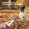 犬の訓練服従ドッグケア犬の反発器なし犬の騒音アンチバーキングデバイス超音波犬の樹皮抑止装置トレーニング2-in-1 LED USB充電式230812