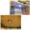 Muurlamp oplaadbaar ronde oogbescherming nachtlicht gebruik duwstok aan voor huiskeuken slaapkamer led
