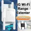 Routrar 5G 24G WiFi Repeater WiFi Amplifier Signal Extender Network Booster 1200Mbps 5 GHz Long Range Wireless 230812