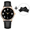 Polshorloges Fashion Women's Quartz Watch Fase of the Moon Minority Personality Polshipwatch Moda Clock Reloj Hombre