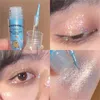 Liquid Eyeshadow Glitter Highlighter Cute Bear Sequin Glitter Eye Shadow Waterproof Pearlescent Eyeliner Lying Silkworm Cosmetic