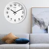 Wandklokken Silent Clock Creative Fashion Quartz Punch Free Living Room Modern Home Movement Watch