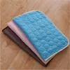 Kennels Summer Pet Mat Cold Ice Silk Cooling Pad For Dogs Cats Kennel Dog Sofa Cushion Car Sleeping Accessories