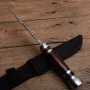 2019 k3021b faca fixa faca maçaneta de madeira 3cr13mov lâmina de aço inoxidável