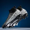 2023 NUOVO MENS MENS High Top Football Fashion TF Ag Scarpe da calcio Allenatori sportivi per bambini Dimensioni 32-45