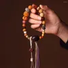 Strand Natural avançado lingyin dezoito pulseira de sementes de mão bodhisattva machos e fêmeas Buda