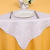 Tabellservettpolyester tvättade El Wedding Cloth Dinner Party Dekorativa servetter Napkins näsduk för restaurangfester