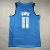 SL Maverick Luka Doncic Basketball Jersey Dalla Kyrie Irving Mitch & Ness White Blue Size S-XXL