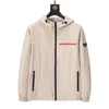 2023Designer Mens Jacket Spring Autumn Coat Fashion Hooded Jackets Sport Windbreaker Casual Zipper Coats Man Outerwear Clothing Jacket M-XXXL88