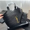 designer bag Logo Square Leather Tote Bag Women's Bag Tote Shopping Bag Icare Shopping Bag Carrying Bag Shoulder Bag Underarm Large Bag