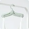 Hangers 2 pc's/perceel draagbare reis vouwen kleding hanger schaalbaar droogrek huishouden winddichte kledingdroger