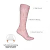 Erkek çorap büyülü lapins yenilik ayak bileği unisex orta yüzey kalın kalın örgü yumuşak gündelik