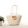 Beach Bags 2023 New Cotton Thread Shoulder Bag Woven Bag with Pearl Decoration Straw Woven Bag Women's Bag Beach Bag Leisure Bagstylishdesignerbags