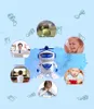 Electricrc Animals 360 ROTATION SMART SPACE Dance robot Electronic Walking Toys With Music Light Gift For Kids Astronaut Toy to Child Gift 230812