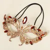 Wedding Party Eye Mask 2024 Creative Rhinestones Homecoming Prom Tance Mask