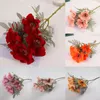 Decorative Flowers Simulation Silk Flower Wedding Party Home Living Room Dining Table Decoration Fake High Quality Artificial