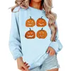 Women's Hoodies Halloween Women Pumpkin Sweatshirt grappige gezicht grafische pullover Camisoles voor tuniek shirts
