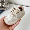 Första Walkers Dimi Autumn Baby Toddler Shoes Microfiber Leather Soft Comfort 03 Year Rubber Nonslip Spädbarn Sneakers T2363 230812