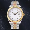 mens watch watches date just 36mm 41MM 8215 movement automatic lovers quartz watch 28mm 31mm Stainless steel Waterproof wristwatch Sapphire With box Puzzle daydate