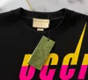 남성용 플러스 사이즈 후드 스웨트 셔츠 둥근 목 자형 자수 및 인쇄 극식 여름 마모 거리 순수면 RG5