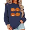 Women's Hoodies Halloween Women Pumpkin Sweatshirt grappige gezicht grafische pullover Camisoles voor tuniek shirts