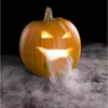 Andra evenemangsfestleveranser Halloween Party Decorations LED Mist Maker Fogger med 12 RGB LED -lampor för Water Fountain Pond Halloween Pumkin Decor 230812