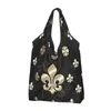 Sacos de compras Fleur-de-Lis France Bandy Moda