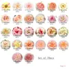 Decoratieve bloemen 70 stks kunstmatige zijden bulk rozen combo set diy ambachten maken ornament haarclip kroon decorfake bloem accessoires