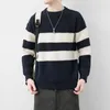 Men's Sweaters Winter Warm Sweater Men Trend Stitching Turtleneck Mens Pullover Thick Slim Fit Tops Knitted Jumper 2023