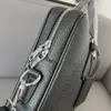 Totes Luxury Designer Briefcase Cowhide Crossbody Computer Solid Color Men Business Handbag Messenger Work Office Travel Laptop Bag