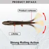 Baits Lures Spinpoler 14cm/18cm Shad Pike Lure Swimbait Square Tail For Pike Perch Catfish Zander Soft Artificial Bait Big Game Fishing Gear 230812