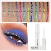 Oog shadowliner combinatie 12 kleuren vloeistof glitter eyeliner gel ogen make -up waterdichte kleur voering potlood matte paarse pen make -up cosmetica 230812