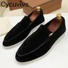 Jurk schoenen hoge kwaliteit kind suede heren loafers schoenen kaki lederen platte casual penny schoenen mannen slip-on luie loafers zomer walk schoenen mannen 230812